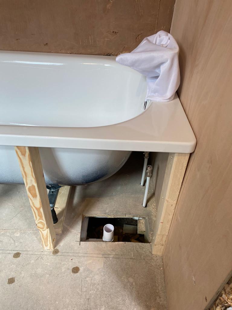 Water Damaged Floor Replacement and New Bathroom Croydon
