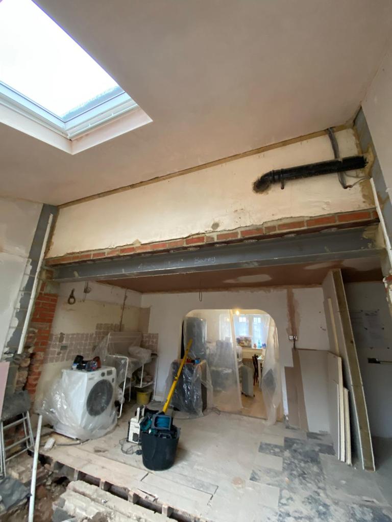 Rear Extension Build in B